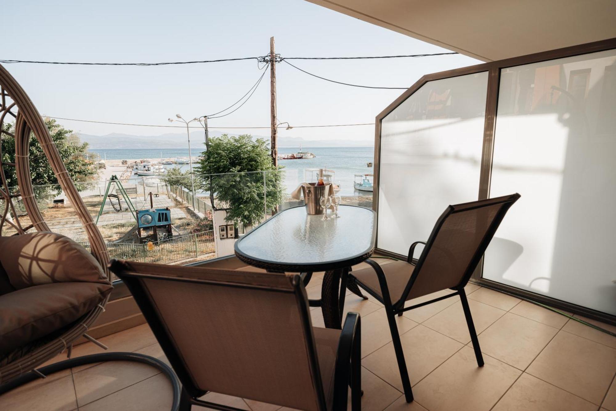 Filippos Apartments Amarynthos Eksteriør bilde